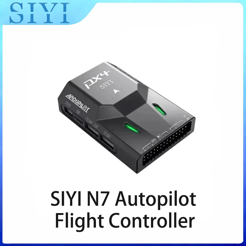 Полетный контроллер SIYI N7 Autopilot с GPS M9N, совместимый с Ardupilot и PX4, модуль питания 2-14S для дронов, БПЛА, квадрокоптеров, радиоуправляемых моделей
Полетный контроллер SIYI N7 Autopilot с GPS M9N, совместимый с Ardupilot и PX4, модуль питания 2-14S для дронов, БПЛА, квадрокоптеров, радиоуправляемых моделей