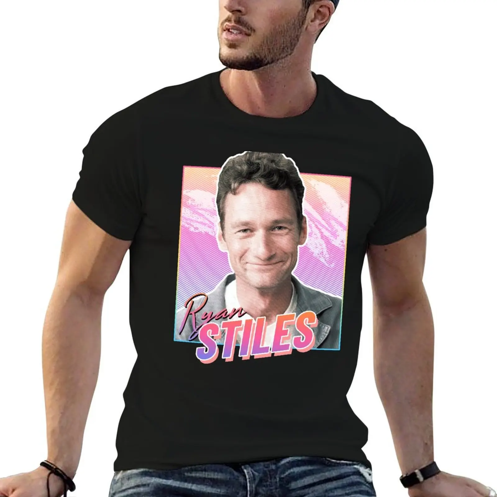 Ryan Stiles - 80s design T-Shirt t shirt man casual printed t shirts for man man tshirt T-shirt
Ryan Stiles - 80s design T-Shirt t shirt man casual printed t shirts for man man tshirt T-shirt