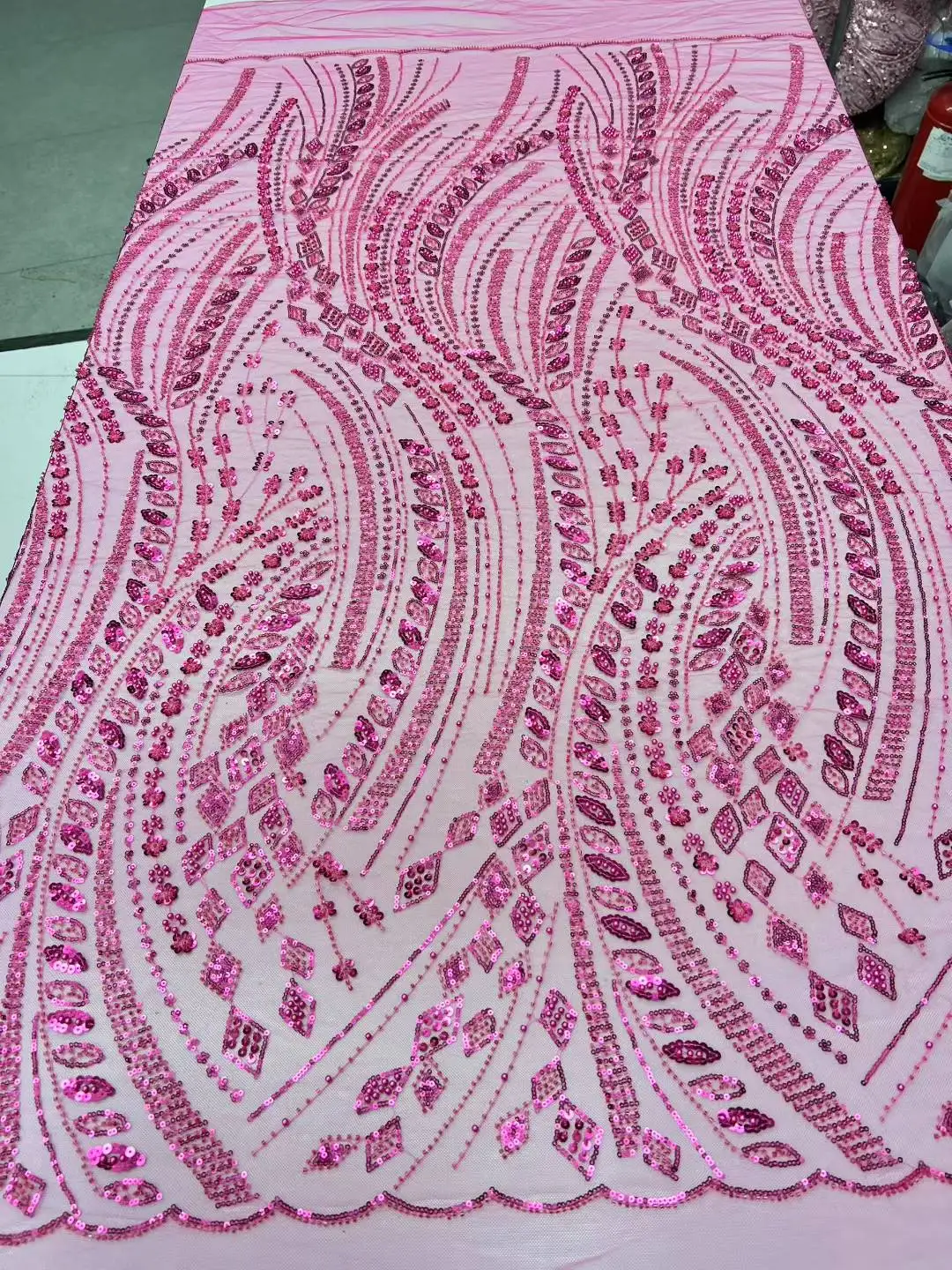 2026Elegant Sequined Lace Fabric with Stones - Latest Best Quality Delicate Soft Mesh for Party Evening DressesU_Ge8291
2026Elegant Sequined Lace Fabric with Stones - Latest Best Quality Delicate Soft Mesh for Party Evening DressesU_Ge8291