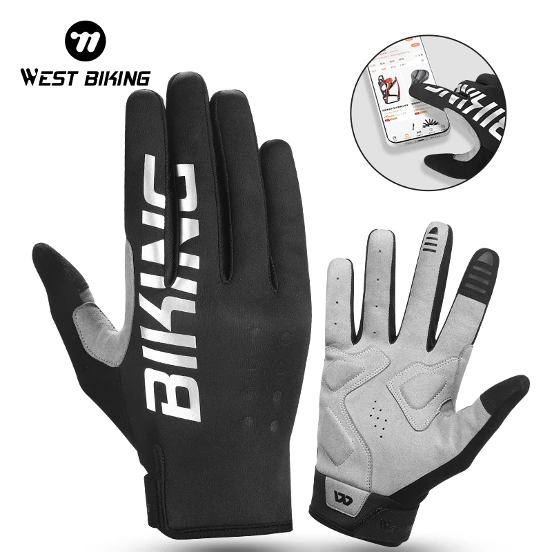 WEST BIKING Bicycle Gloves Men Women MTB Bike Motorcycle Gloves Anti-shock Breathable Outdoor Sports Anti-slip Cycling Gloves
WEST BIKING Bicycle Gloves Men Women MTB Bike Motorcycle Gloves Anti-shock Breathable Outdoor Sports Anti-slip Cycling Gloves
