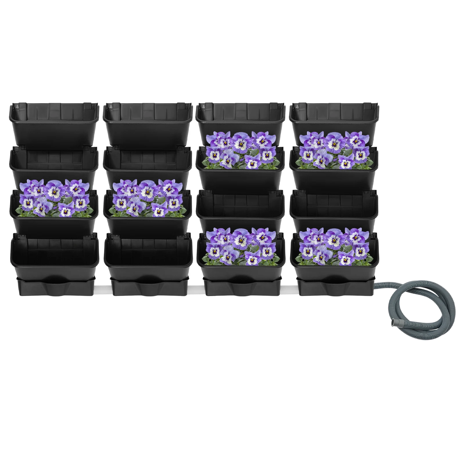 Настенный кашпо на 16 горшков, подвесной цветочный горшок, пластиковый ящик для растений, вертикальный садовый кашпо для балкона, сада, домашнего декора
Настенный кашпо на 16 горшков, подвесной цветочный горшок, пластиковый ящик для растений, вертикальный садовый кашпо для балкона, сада, домашнего декора