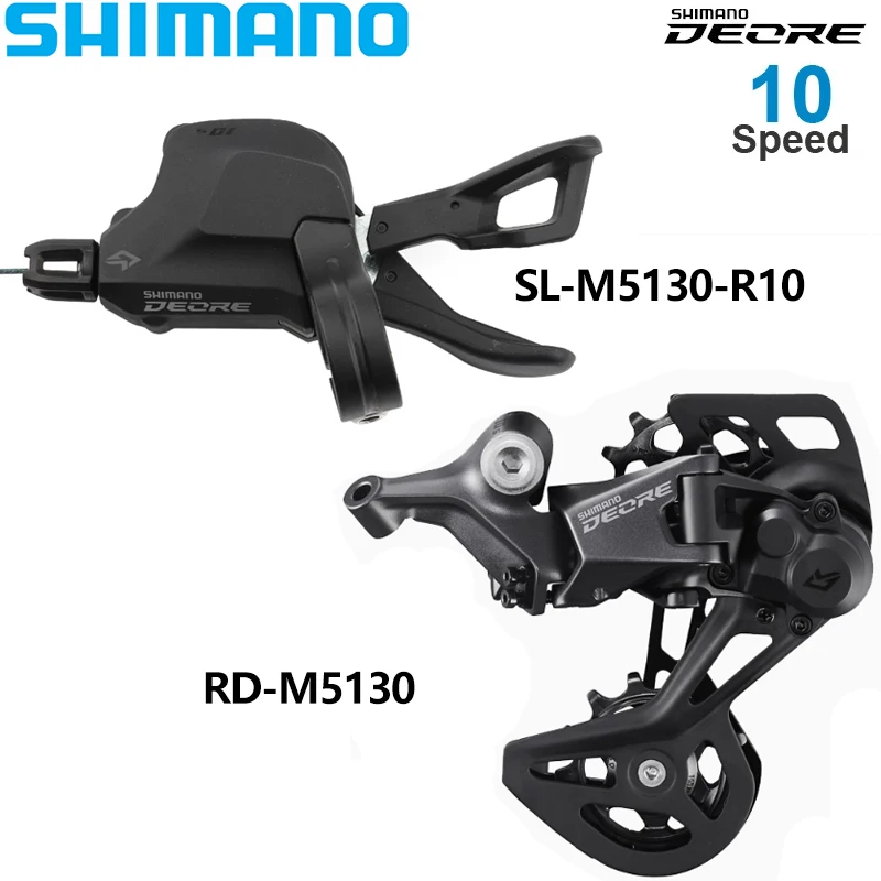 SHIMANO DEORE LINKGLIDE M5130 10S Shifter SL-M5130-R10 Speed Shift Lever RD-M5130 Rear Derailleur Original Parts
SHIMANO DEORE LINKGLIDE M5130 10S Shifter SL-M5130-R10 Speed Shift Lever RD-M5130 Rear Derailleur Original Parts