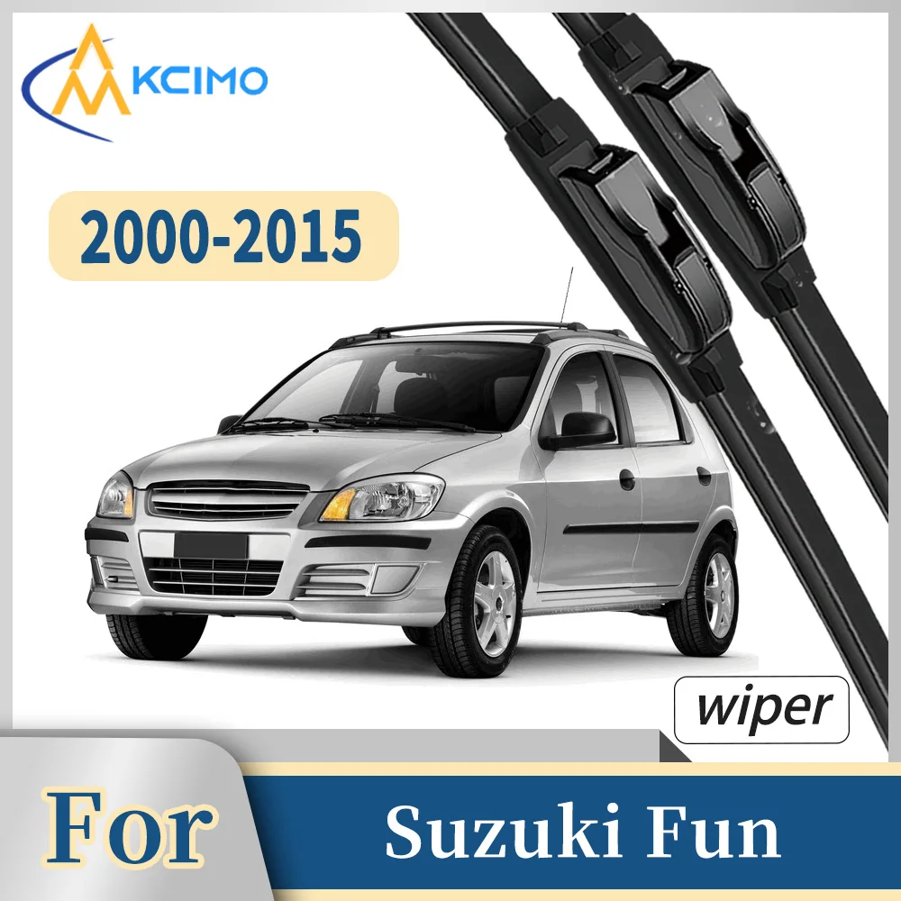 Premium Rubber Front Windscreen Wiper Blades For Suzuki Fun 2000-2015 Quiet Smooth Wiping Waterproof Windshield Kit 2Pcs
Premium Rubber Front Windscreen Wiper Blades For Suzuki Fun 2000-2015 Quiet Smooth Wiping Waterproof Windshield Kit 2Pcs