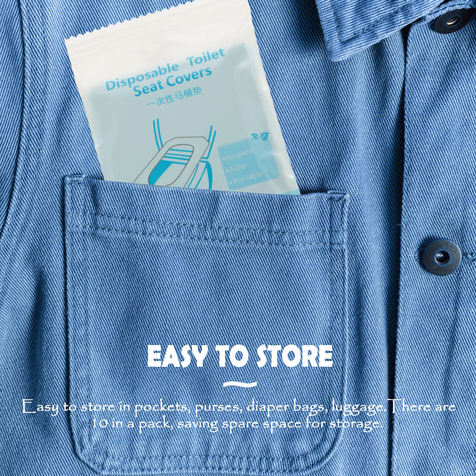 50 шт. портативных одноразовых чехлов для унитаза, водонепроницаемые, прочные, удобные, для путешествий
50 шт. портативных одноразовых чехлов для унитаза, водонепроницаемые, прочные, удобные, для путешествий