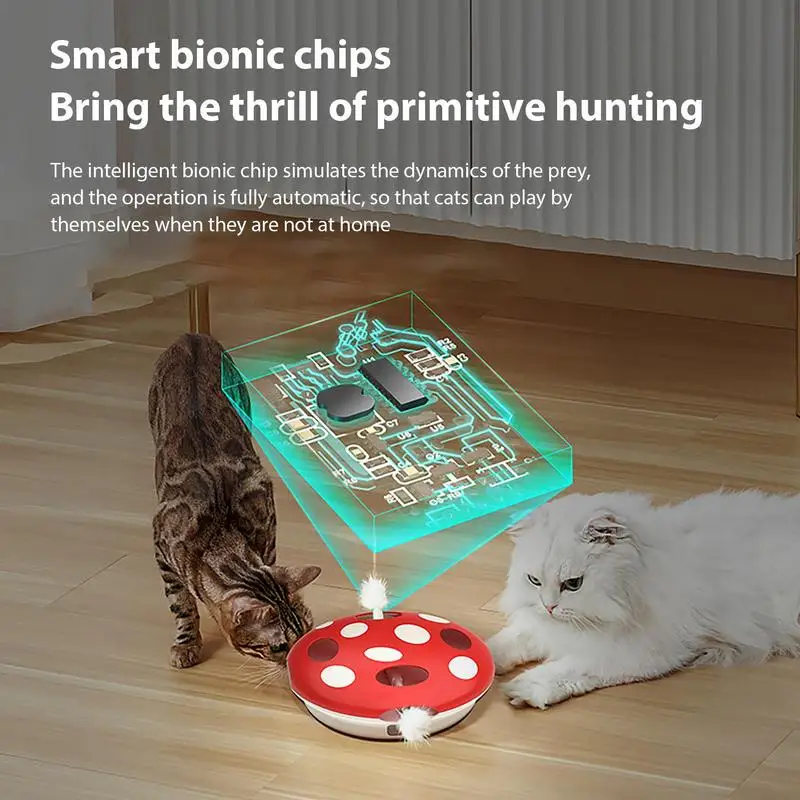 Interactive Cat Toy Automatic Cat Entertainment Teaser Toy Motion Sensing Game Pet Teasing Accessories For Playing Exploring
Interactive Cat Toy Automatic Cat Entertainment Teaser Toy Motion Sensing Game Pet Teasing Accessories For Playing Exploring