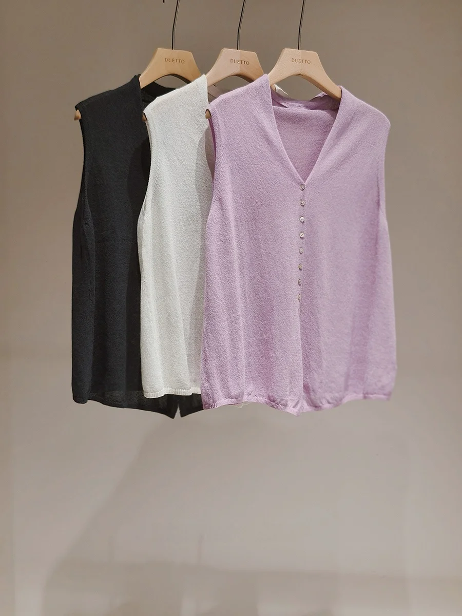 Duetto Cool Rayon And Paper Yarn Blend Lightweight Knitted Open Cardigan oulder Top V-ne Svel Summer Faion Women'...
Duetto Cool Rayon And Paper Yarn Blend Lightweight Knitted Open Cardigan oulder Top V-ne Svel Summer Faion Women'...