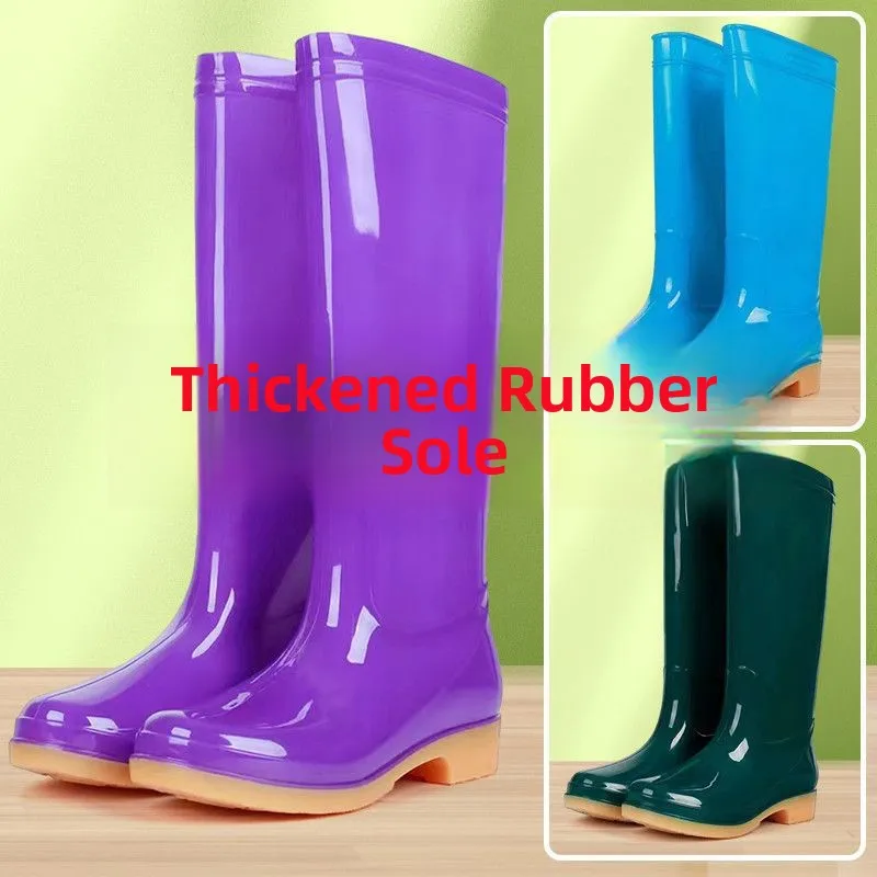 Women's Rain Boots High Tubc Cotton Added Kitchen Short Tube Adult Warmth EVA Material Spring Season Polyester Fiber
Women's Rain Boots High Tubc Cotton Added Kitchen Short Tube Adult Warmth EVA Material Spring Season Polyester Fiber