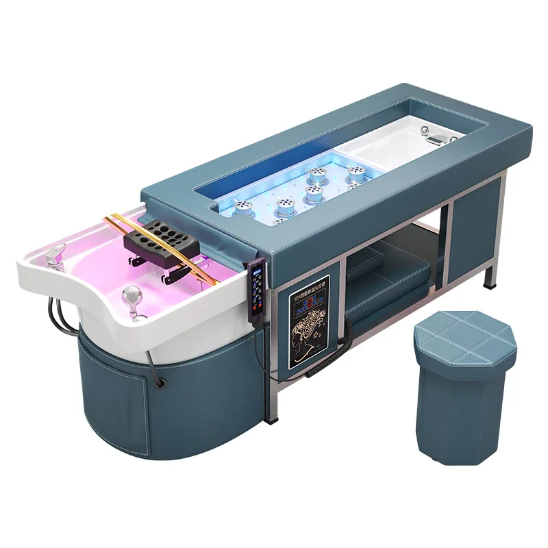 Electric smokeless moxibustion foot therapy bed Thai water circulation fumigation foot basin head therapy stainless steel bed
Electric smokeless moxibustion foot therapy bed Thai water circulation fumigation foot basin head therapy stainless steel bed
