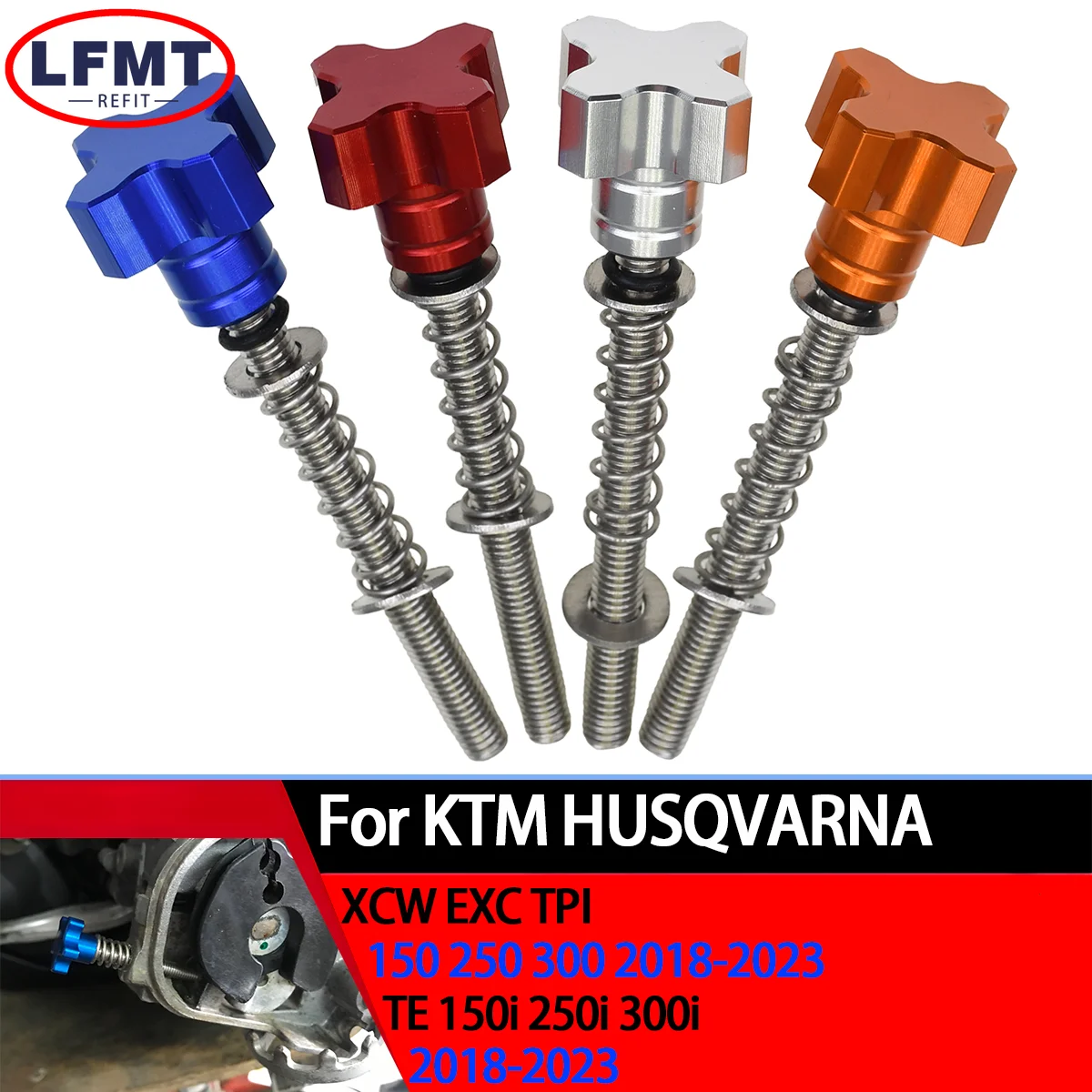 Motocross Fuel Idle Speed Adjuster Screw For KTM XCW EXC TPI 250 350 2018-2022 XCW150 TPI EXC250 EXC350 XCW250 XCW350 Dirt Bike
Motocross Fuel Idle Speed Adjuster Screw For KTM XCW EXC TPI 250 350 2018-2022 XCW150 TPI EXC250 EXC350 XCW250 XCW350 Dirt Bike