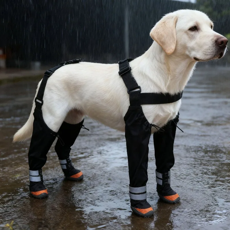 New Pet Dog Shoes Dirty Proof Strap Hard Sole Dog Shoes Reflective Strip Four Seasons Outdoor Non Slip Pet Dog Boots
New Pet Dog Shoes Dirty Proof Strap Hard Sole Dog Shoes Reflective Strip Four Seasons Outdoor Non Slip Pet Dog Boots