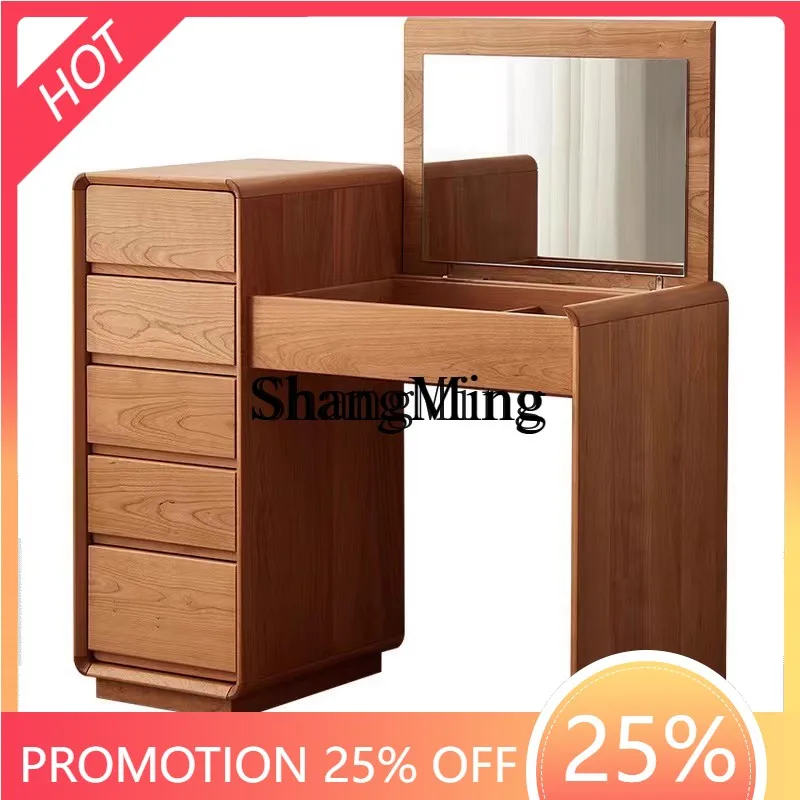 ZYY new solid wood dresser chest cabinet integrated makeup table bedroom storage cabinet solid wood table
ZYY new solid wood dresser chest cabinet integrated makeup table bedroom storage cabinet solid wood table