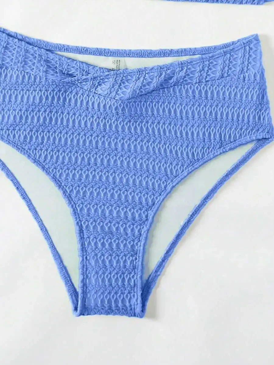 Women Solid Color Smocked Bikini Bottom High Waist Swimwear Summer
Women Solid Color Smocked Bikini Bottom High Waist Swimwear Summer