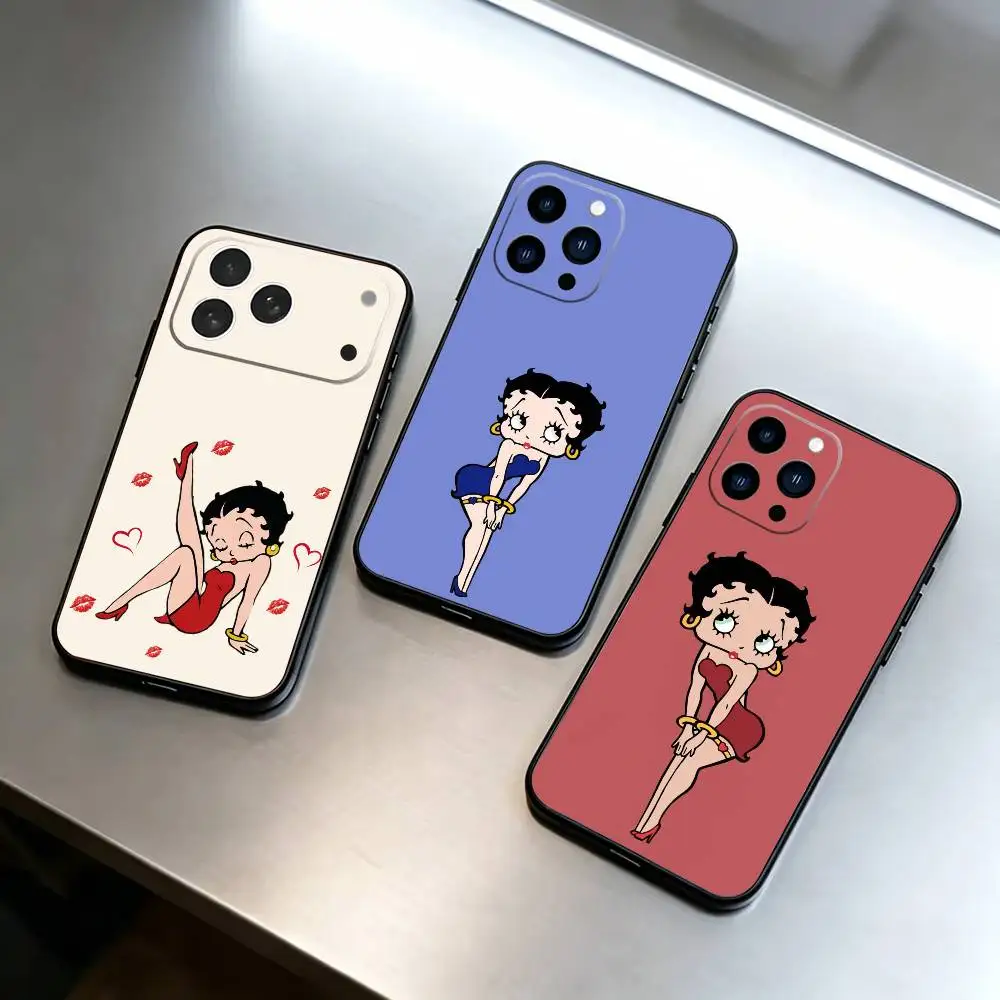 C-Cute Betty B-Boop Phone Case For iPhone 17,16,15,14,13,12,11 Plus,Pro Max,XS,Soft Silicone Black Cover
C-Cute Betty B-Boop Phone Case For iPhone 17,16,15,14,13,12,11 Plus,Pro Max,XS,Soft Silicone Black Cover