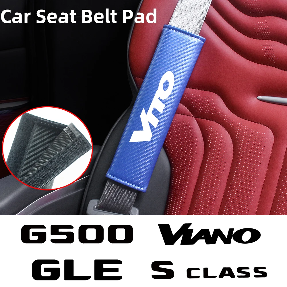 Carbon Fiber Car Seatbelt Cover Safety Belt Shoulder Protection For Mercedes Benz Vito GLE G500 Aclass VIANO GLB GLC GLK CLA CLS
Carbon Fiber Car Seatbelt Cover Safety Belt Shoulder Protection For Mercedes Benz Vito GLE G500 Aclass VIANO GLB GLC GLK CLA CLS