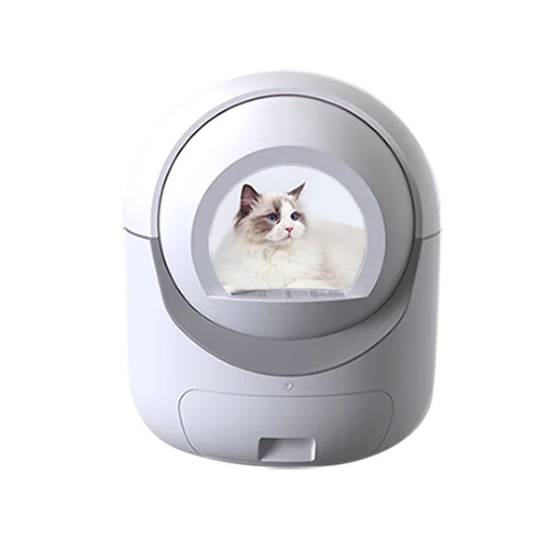 Hot sales Smart Auto Self Cleaning New Design Cat Litter Box Automatic Cat Toilet with mobile App Control
Hot sales Smart Auto Self Cleaning New Design Cat Litter Box Automatic Cat Toilet with mobile App Control