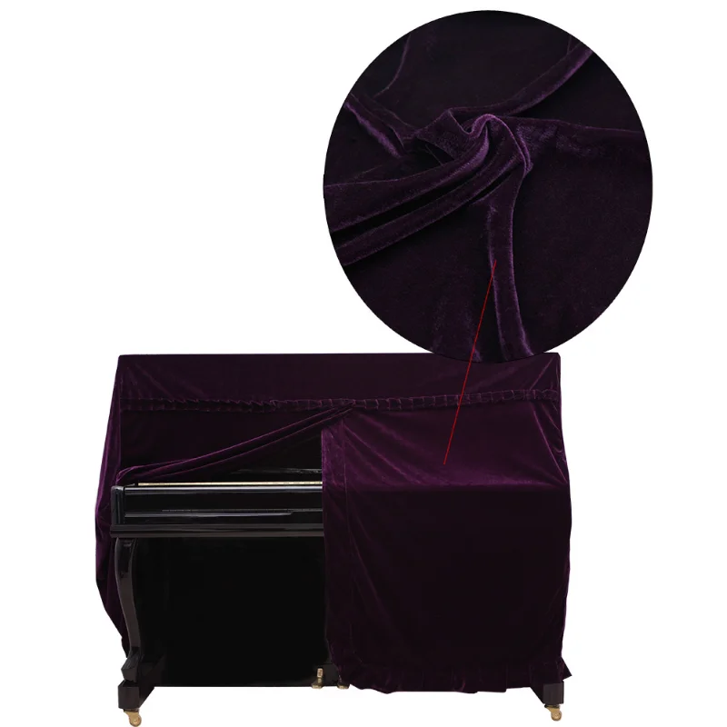 Red Green Classical Velvet Piano Cover with Tassel Christmas Home Decoration Half DustCover Cloth Piano Protective Cover
Red Green Classical Velvet Piano Cover with Tassel Christmas Home Decoration Half DustCover Cloth Piano Protective Cover