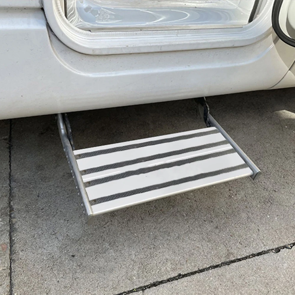 Ручная складная лестница при входе автофургона, ступенька за ступенькой, педаль автофургона из алюминиевого сплава, телескопические и противоскользящие аксессуары
Ручная складная лестница при входе автофургона, ступенька за ступенькой, педаль автофургона из алюминиевого сплава, телескопические и противоскользящие аксессуары