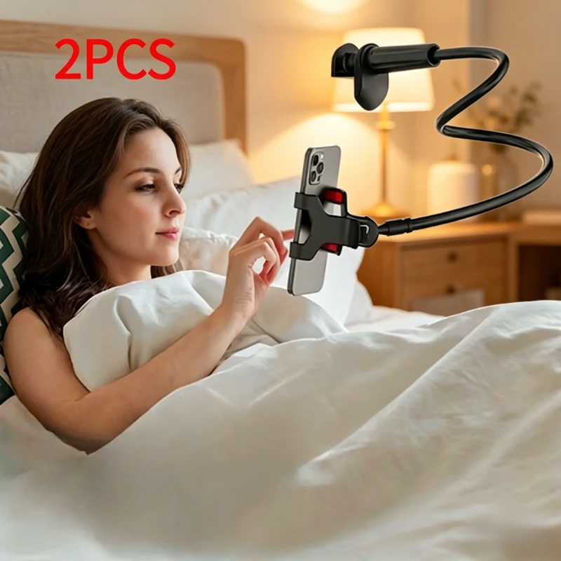 2PCS Bedside Desktop Mobile Phone Bracket, Long Arm Lazy Holder Stand for iPhone Xiaomi Huawei Samsung 4-7 Inch Universal
2PCS Bedside Desktop Mobile Phone Bracket, Long Arm Lazy Holder Stand for iPhone Xiaomi Huawei Samsung 4-7 Inch Universal