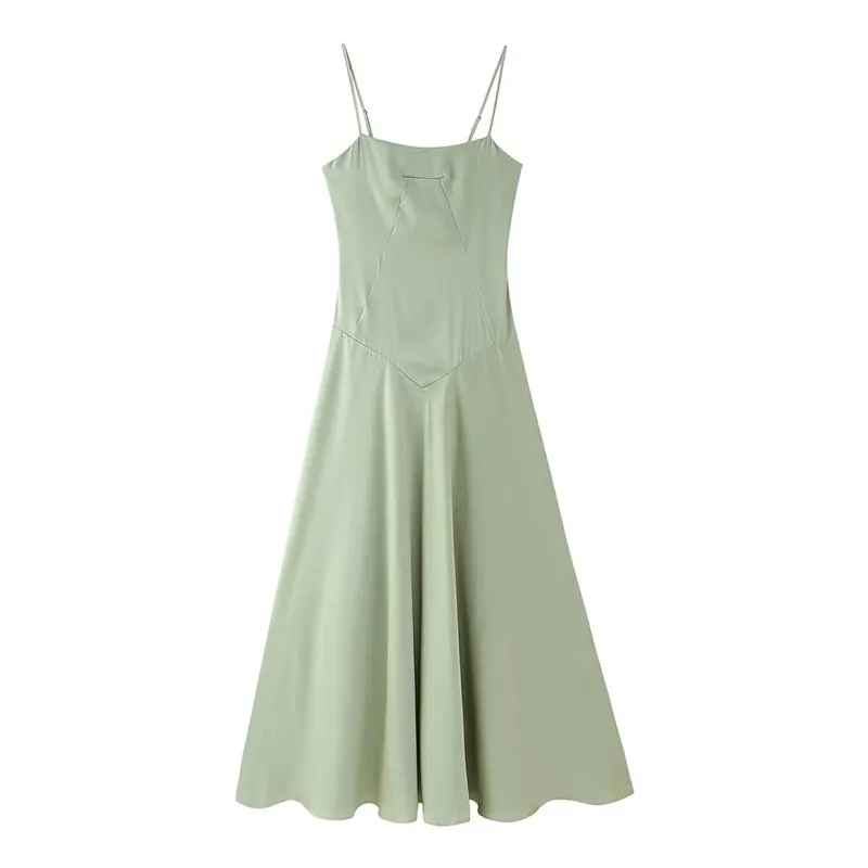 Summer Women's Long Dress Backless Suspender Spaghetti Strap Dress 2024 New Fashion Party Evening Dress
Summer Women's Long Dress Backless Suspender Spaghetti Strap Dress 2024 New Fashion Party Evening Dress