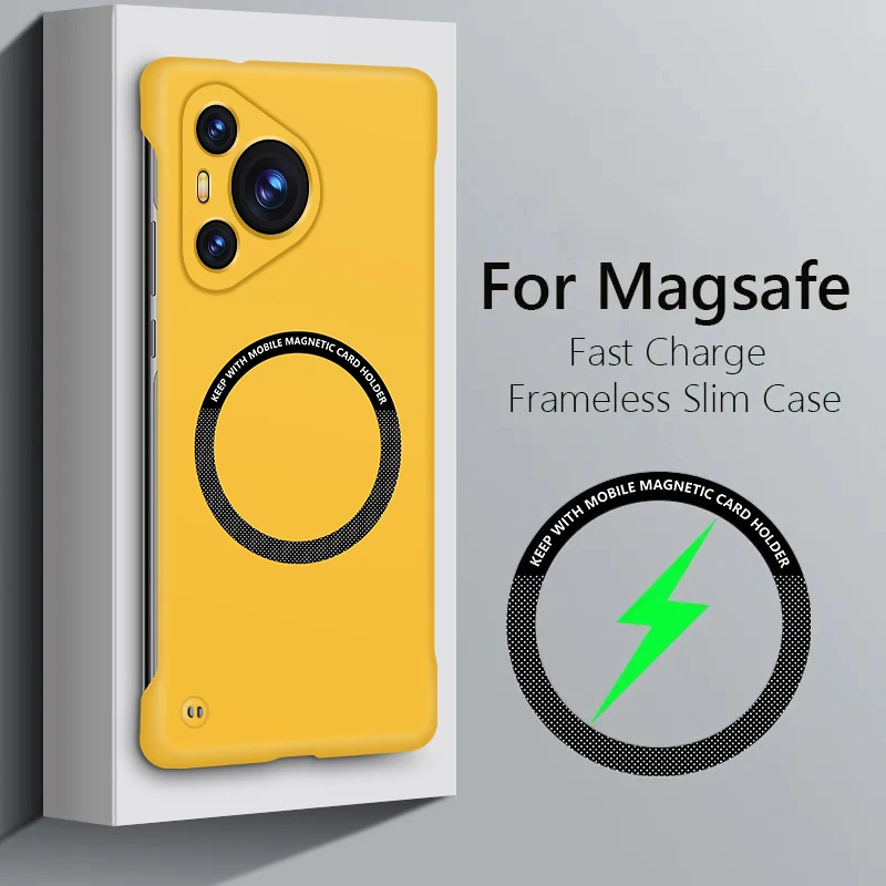 For Huawei Pura 70 Pro Frameless Magnetic Magsafe Slim Case Cover For Pura 70 Ultra Case Wireless Charging Hard Back Cover Cases
For Huawei Pura 70 Pro Frameless Magnetic Magsafe Slim Case Cover For Pura 70 Ultra Case Wireless Charging Hard Back Cover Cases