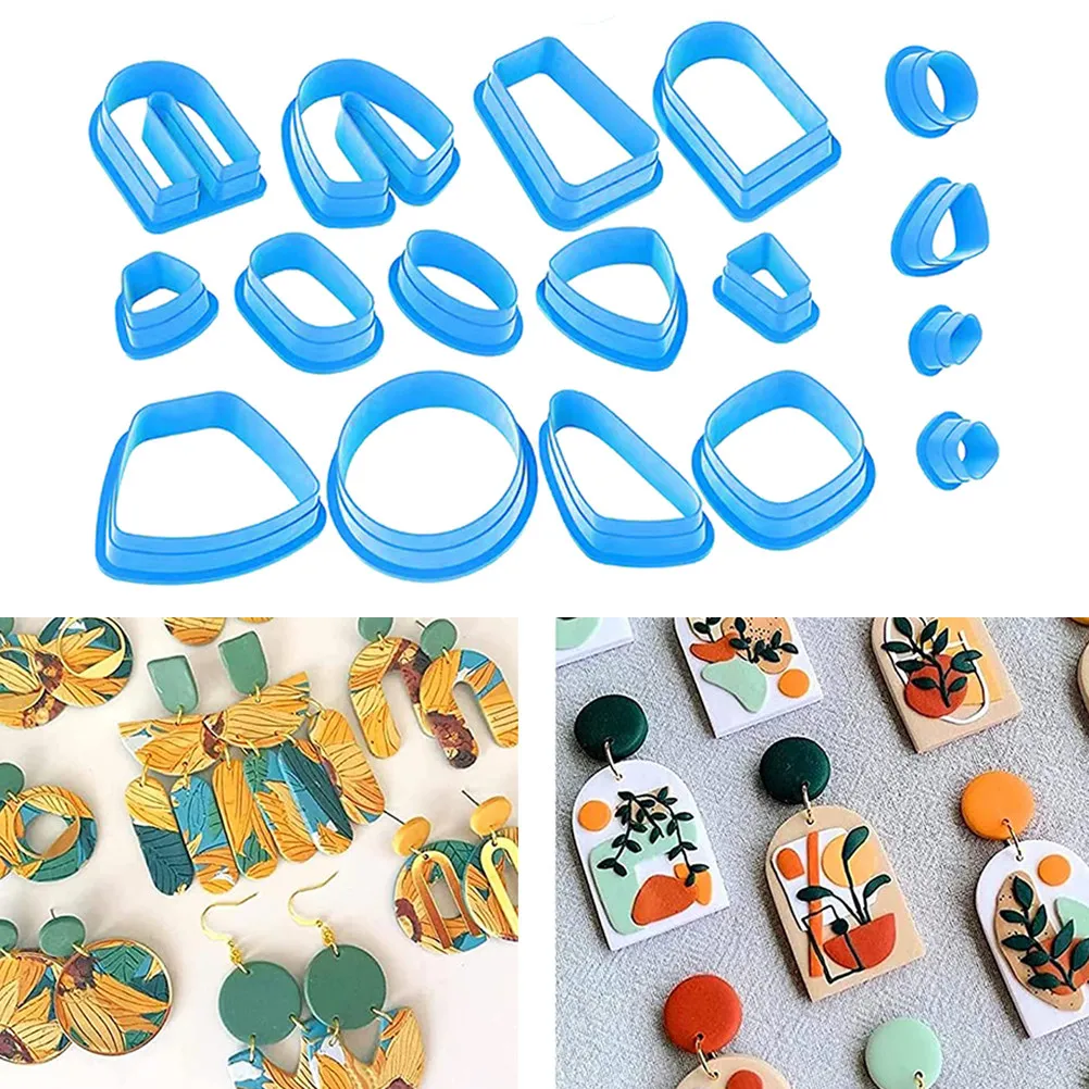Набор формочек для сережек из полимерной глины, инструменты для изготовления украшений, принадлежности для рукоделия, для сережек, керамики, фондана, печенья, поделок
Набор формочек для сережек из полимерной глины, инструменты для изготовления украшений, принадлежности для рукоделия, для сережек, керамики, фондана, печенья, поделок