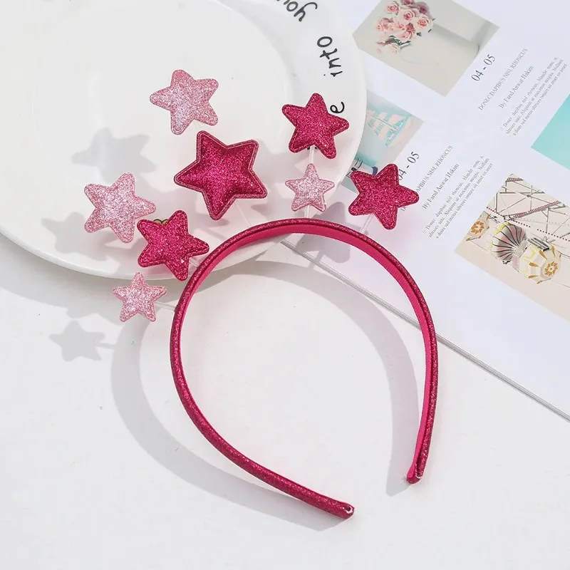 Glittery Gold/Silver Color Five Point Star Headband For Kids Party Hair Accessories Festival Costume Hair Hoop Birthday Gifts.
Glittery Gold/Silver Color Five Point Star Headband For Kids Party Hair Accessories Festival Costume Hair Hoop Birthday Gifts.