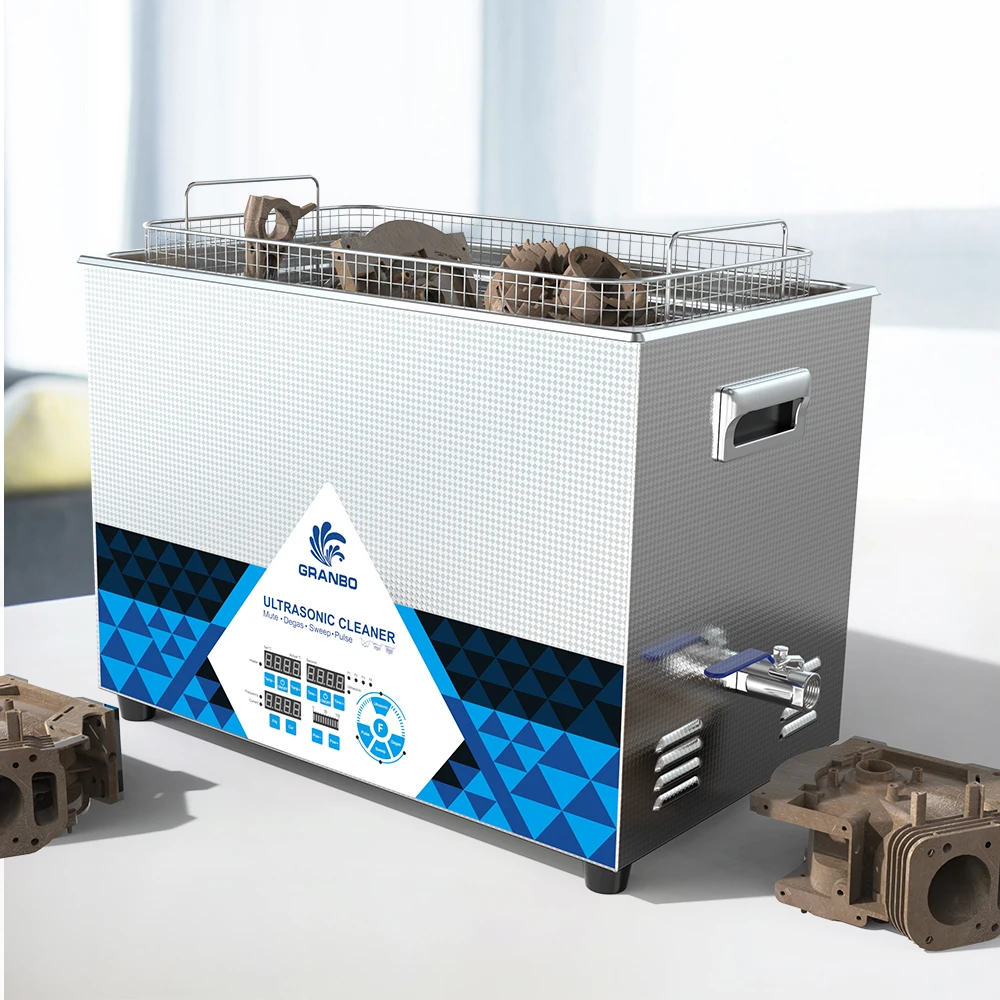 Профессиональный многочастотный ультразвуковой очиститель Granbo 30L 800 Вт, 40/68/80/120/170/200 кГц, промышленная машина для прецизионной очистки
Профессиональный многочастотный ультразвуковой очиститель Granbo 30L 800 Вт, 40/68/80/120/170/200 кГц, промышленная машина для прецизионной очистки