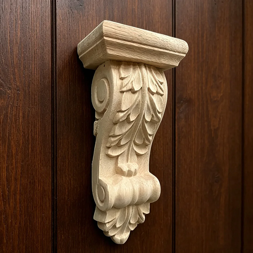 21cm Natural Oak Wood Carved Applique Furniture Vintage Home Decor Decoration Maison Accessories Modern Feng Shui Home Decor
21cm Natural Oak Wood Carved Applique Furniture Vintage Home Decor Decoration Maison Accessories Modern Feng Shui Home Decor