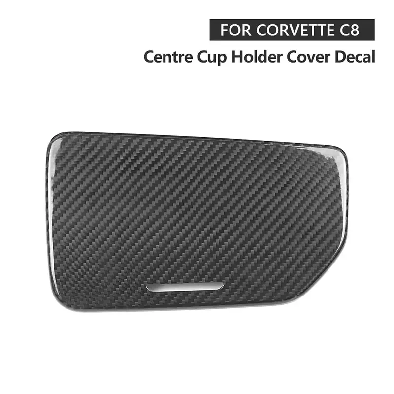 For Chevrolet Corvette C8 Real Dry Carbon Fiber Centre Cup Holder Cover Decal Interior Accessories Decoration modification
For Chevrolet Corvette C8 Real Dry Carbon Fiber Centre Cup Holder Cover Decal Interior Accessories Decoration modification