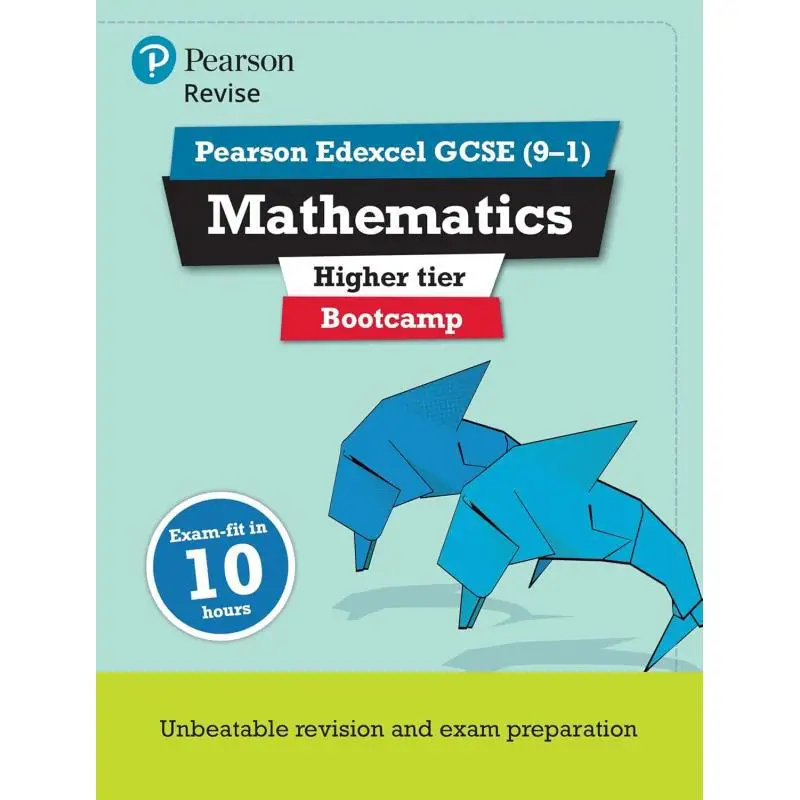 Pearson REVISE Edexcel GCSE Maths Bootcamp Higher For 2025 And 2026 Exams Harry Smith Pearson Education 9781292246918 Book
Pearson REVISE Edexcel GCSE Maths Bootcamp Higher For 2025 And 2026 Exams Harry Smith Pearson Education 9781292246918 Book