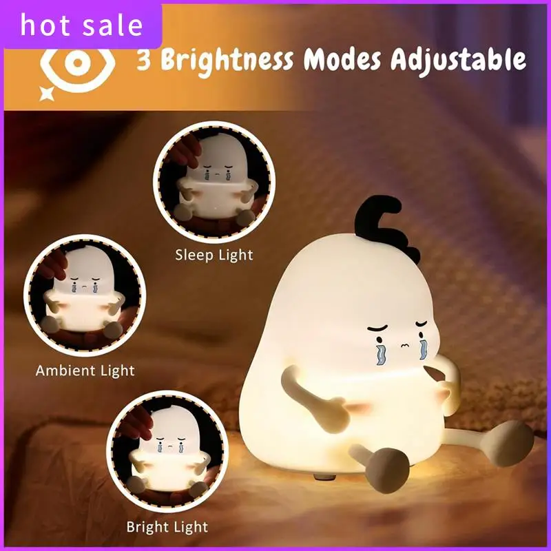 LICG-Chubby Silicone Nightlight Bedroom Desktop Ornaments Gift Atmosphere Silicone Pat Lamp
LICG-Chubby Silicone Nightlight Bedroom Desktop Ornaments Gift Atmosphere Silicone Pat Lamp