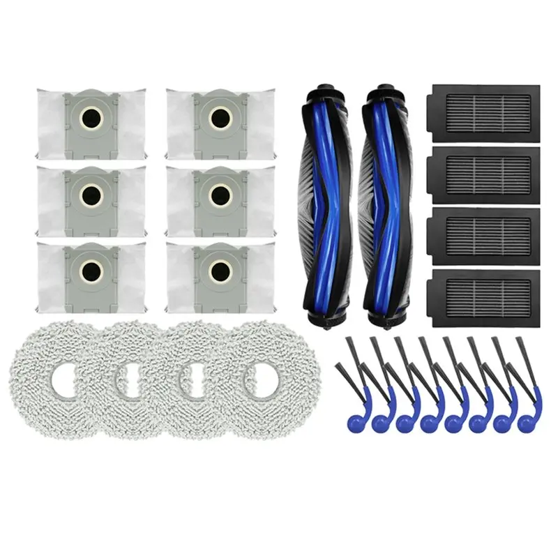 A83G-For Ecovacs Deebot T30C Omni / T30C Pro Omni Vacuum Main Side Brush Filter Dust Bag Mop Cloth Spare Parts Dust Bag Mop Clot
A83G-For Ecovacs Deebot T30C Omni / T30C Pro Omni Vacuum Main Side Brush Filter Dust Bag Mop Cloth Spare Parts Dust Bag Mop Clot