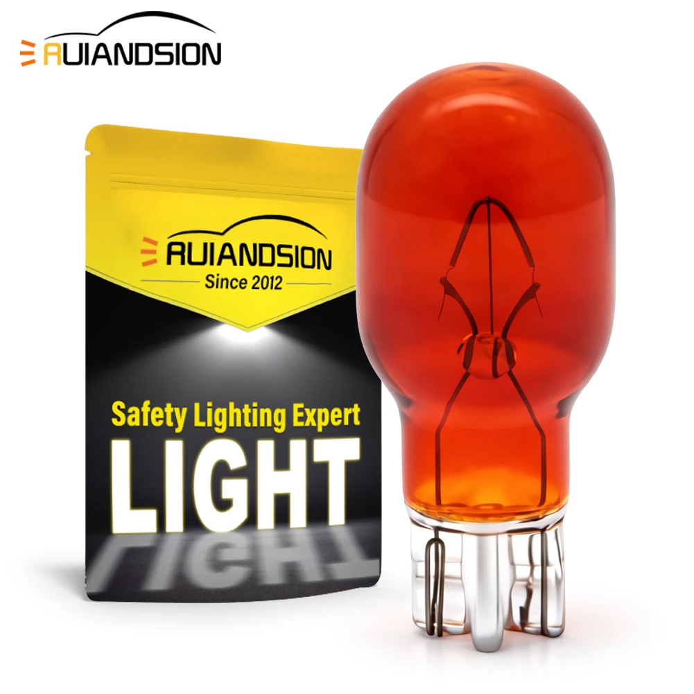 Ruiandsion T15 Halogen Bulb Indicator Lights W16W Glass Bulb 24V 18W For Auto Interior Light License Plate Trunk Lamp 10Pcs
Ruiandsion T15 Halogen Bulb Indicator Lights W16W Glass Bulb 24V 18W For Auto Interior Light License Plate Trunk Lamp 10Pcs