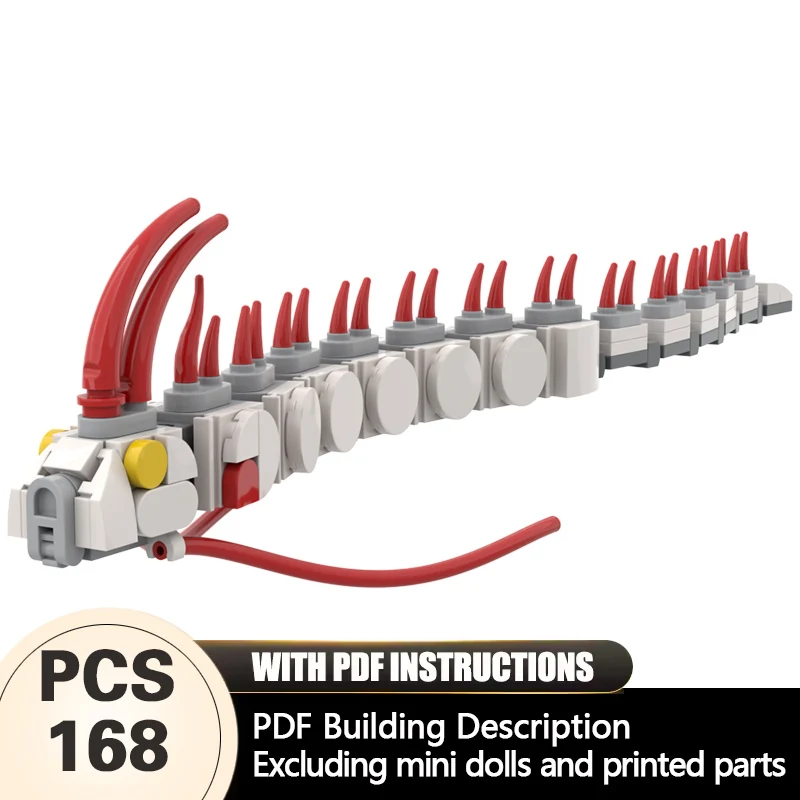 Creators Animal Series Model MOC Building Bricks Giant Oarfish Modular Technology Gifts Holiday Assemble Children Toys Suit
Creators Animal Series Model MOC Building Bricks Giant Oarfish Modular Technology Gifts Holiday Assemble Children Toys Suit