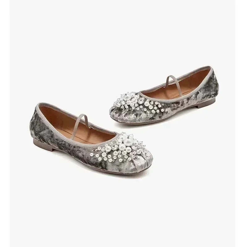 French Soft Metal Sequins For Foreign Trade Luxury Beauty Handmade Shallow Mouth Single Shoes Versatile French Marilyn
French Soft Metal Sequins For Foreign Trade Luxury Beauty Handmade Shallow Mouth Single Shoes Versatile French Marilyn
