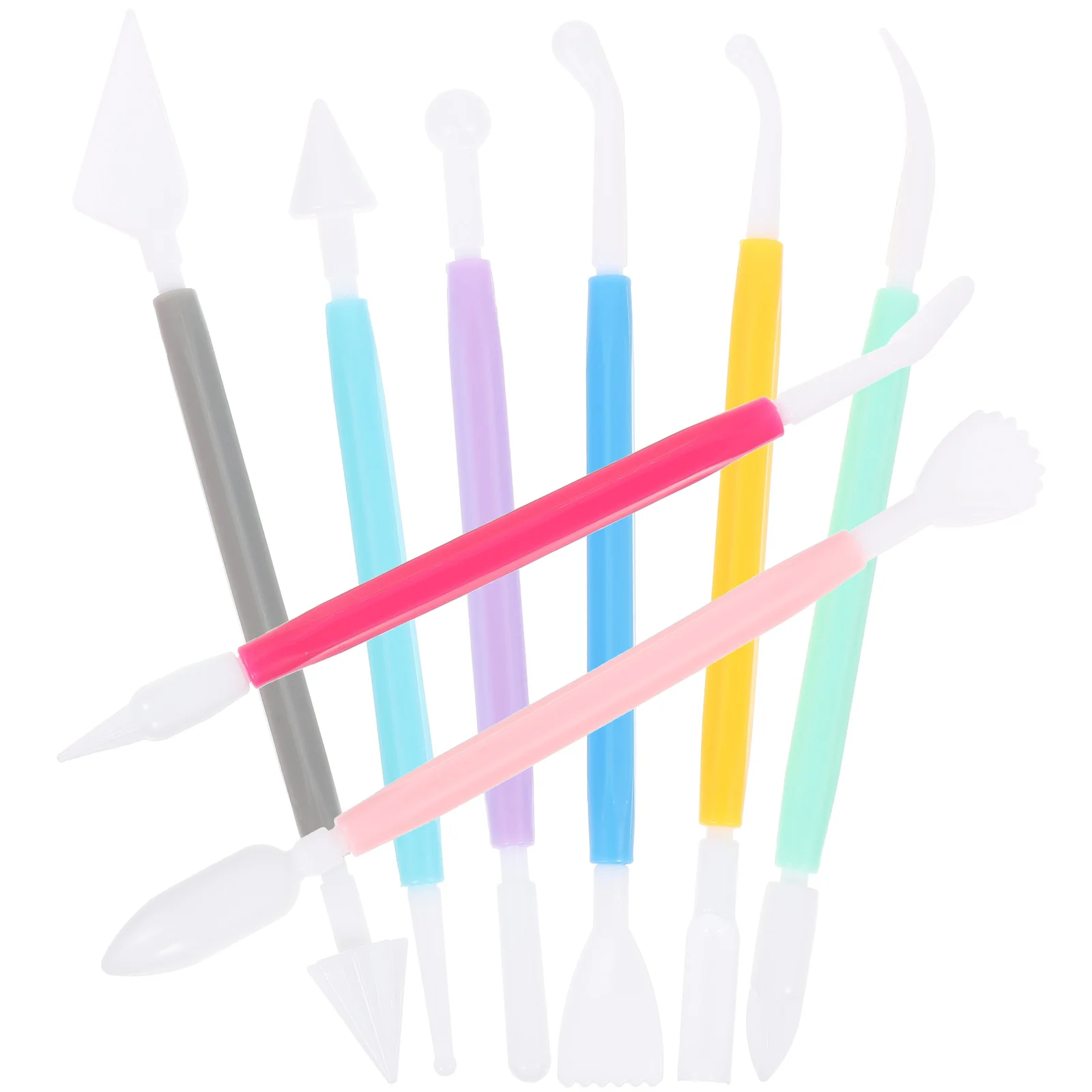 16 Pcs Colored Clay Polymer Tools Air Dry Modeling Kit Sculpture Supplies Sculpting Plastic Molding for Kids
16 Pcs Colored Clay Polymer Tools Air Dry Modeling Kit Sculpture Supplies Sculpting Plastic Molding for Kids
