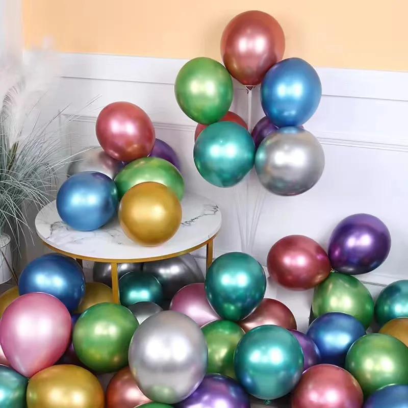 10Inch 10/30/50Pcs Latex Balloon Gold Silver Black Pink Xmax Balloon Wedding Happy Birthday Metallic Chrome Balloon Decoration
10Inch 10/30/50Pcs Latex Balloon Gold Silver Black Pink Xmax Balloon Wedding Happy Birthday Metallic Chrome Balloon Decoration