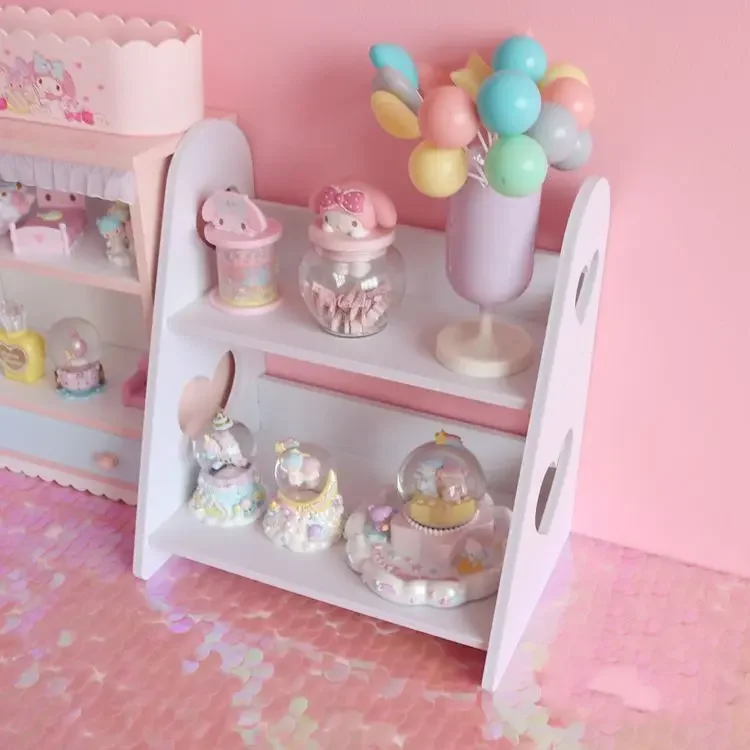 Cute Simple Desktop Bookshelf Desk Storage Double-Layer Multiple Racks Student Dormitory Home Bedroom Sundries Display Rack
Cute Simple Desktop Bookshelf Desk Storage Double-Layer Multiple Racks Student Dormitory Home Bedroom Sundries Display Rack
