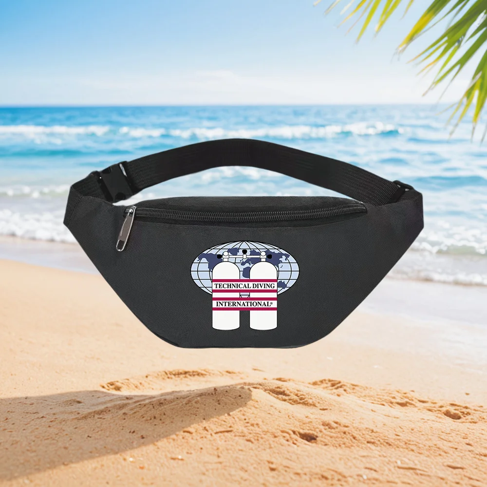 Technical Diving International Logo Scuba Diving Equipment Tanks Globe Waist Backpack Crossbody Chest Bag Street Casual Sporty F
Technical Diving International Logo Scuba Diving Equipment Tanks Globe Waist Backpack Crossbody Chest Bag Street Casual Sporty F