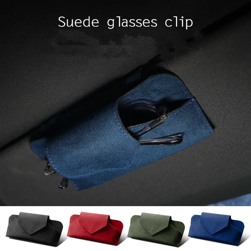 Car Sun Visor Glasses Case Organizer Magnetic Suede Sunglasses Holder Glasses Storage Clip Car Interior Accessories
Car Sun Visor Glasses Case Organizer Magnetic Suede Sunglasses Holder Glasses Storage Clip Car Interior Accessories