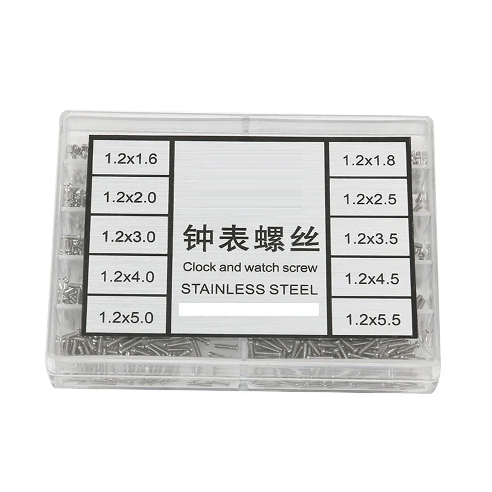 Watch Screw Set Various Sizes Repair Kit for Glasses Watch Cellphone Clock Accessories Wristwatch Tools
Watch Screw Set Various Sizes Repair Kit for Glasses Watch Cellphone Clock Accessories Wristwatch Tools