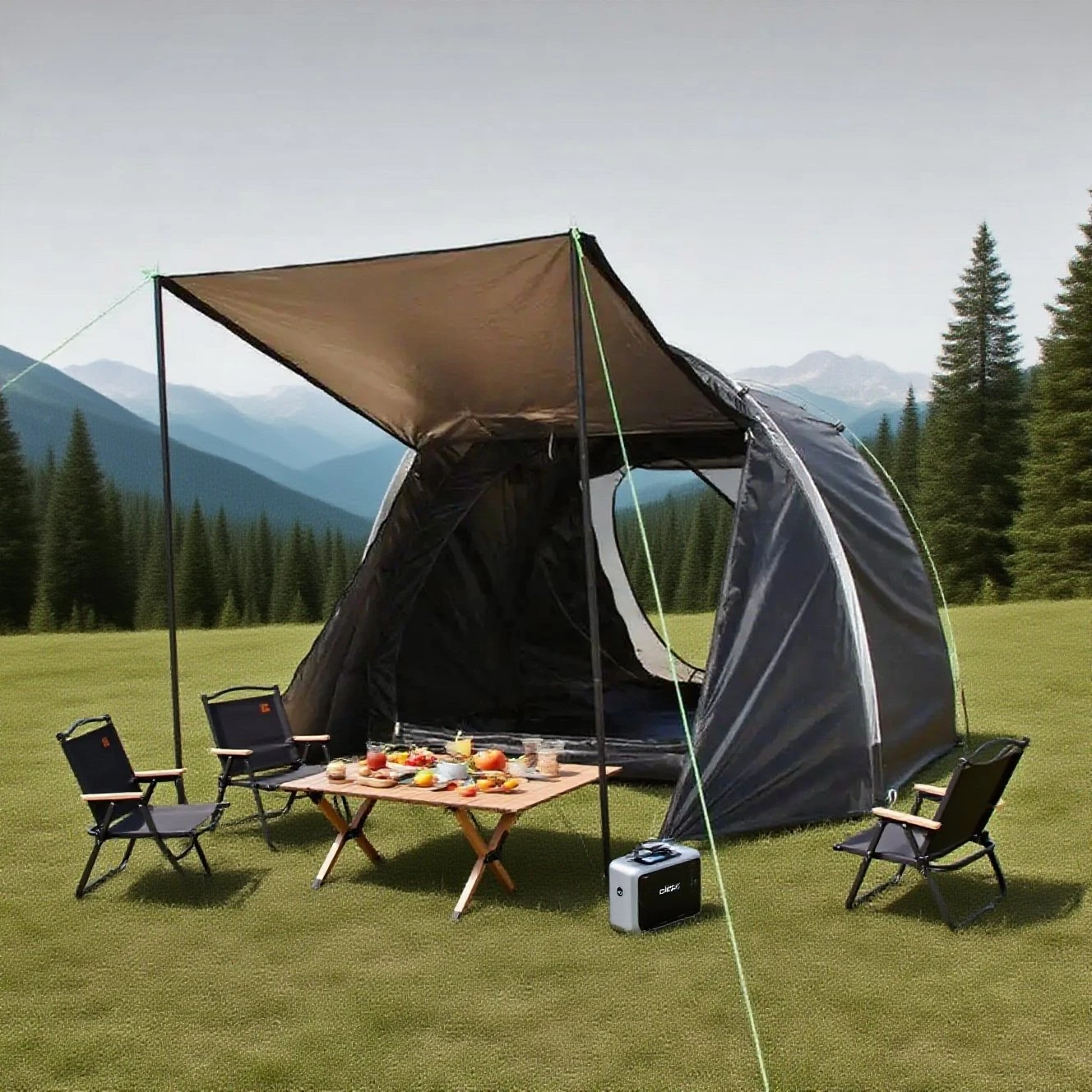 Lightweight Tunnel Tent 2-3 Person Shelter with Built-In Mosquito Net And Detachable Canopy for Multi-Scenario Use
Lightweight Tunnel Tent 2-3 Person Shelter with Built-In Mosquito Net And Detachable Canopy for Multi-Scenario Use