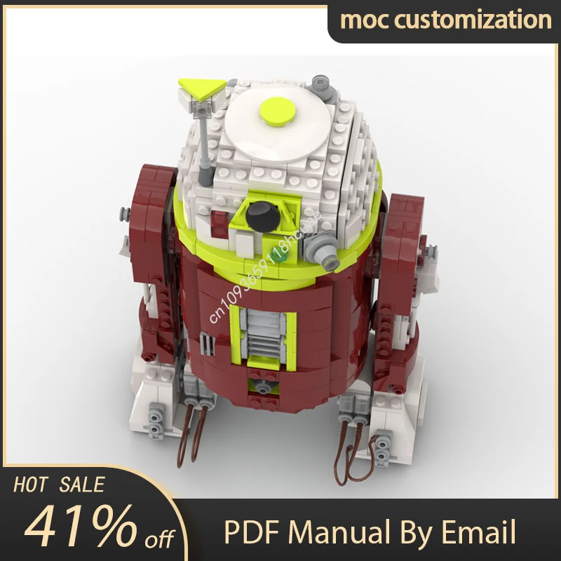 1046pcs Moc R2-D2 Star Battle R7-A7 Robot Model Building Blocks Bricks Diy Creative Assembly Educational Toy Kid Gift
1046pcs Moc R2-D2 Star Battle R7-A7 Robot Model Building Blocks Bricks Diy Creative Assembly Educational Toy Kid Gift