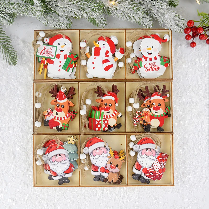 9Pcs Christmas Gnomes Wooden Pendants Navidad Noel New Year Gift Christmas Tree Decoration Home 2024 Xmas Party Hanging Ornament
9Pcs Christmas Gnomes Wooden Pendants Navidad Noel New Year Gift Christmas Tree Decoration Home 2024 Xmas Party Hanging Ornament