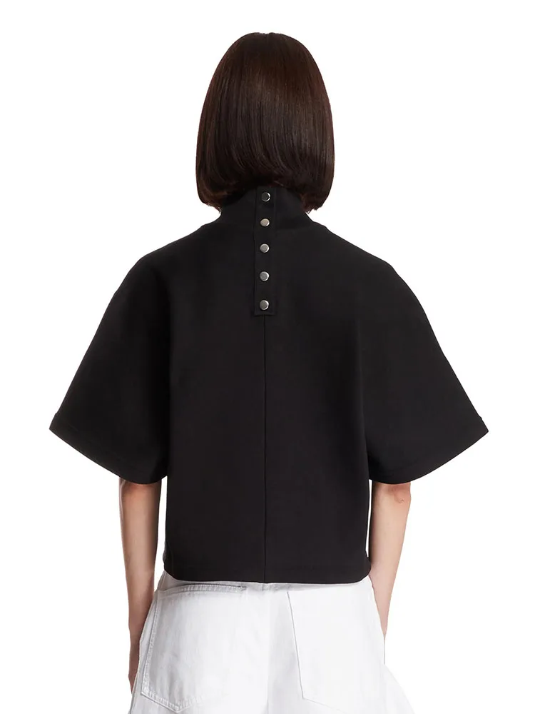 Woman clothing y2k summer row of buttons short-sleeved T-shirt high neck cotton Women top 2025 hundred fashion new Tank top
Woman clothing y2k summer row of buttons short-sleeved T-shirt high neck cotton Women top 2025 hundred fashion new Tank top