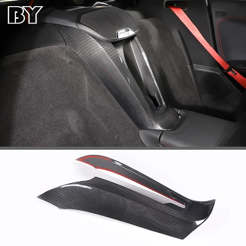 Real Carbon Fiber Car Seat Middle Phone Charging Cover Trim For Chevrolet Corvette C8 Stingray Z51 Z06 2020-2023 Accessories
Real Carbon Fiber Car Seat Middle Phone Charging Cover Trim For Chevrolet Corvette C8 Stingray Z51 Z06 2020-2023 Accessories