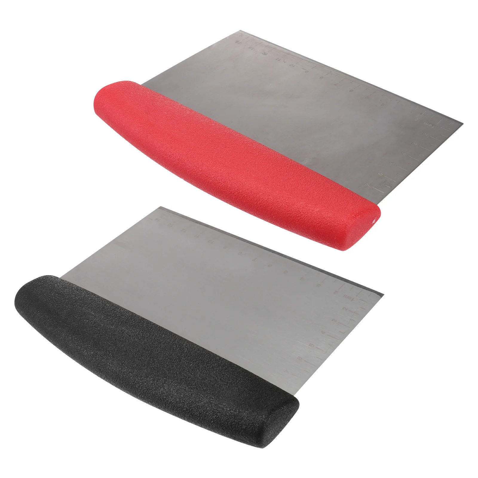 2pcs Stainless Steel Dough Chopper with Scale Scraper Flour Scoop Kitchen Gadget (Mixed Colors)
2pcs Stainless Steel Dough Chopper with Scale Scraper Flour Scoop Kitchen Gadget (Mixed Colors)