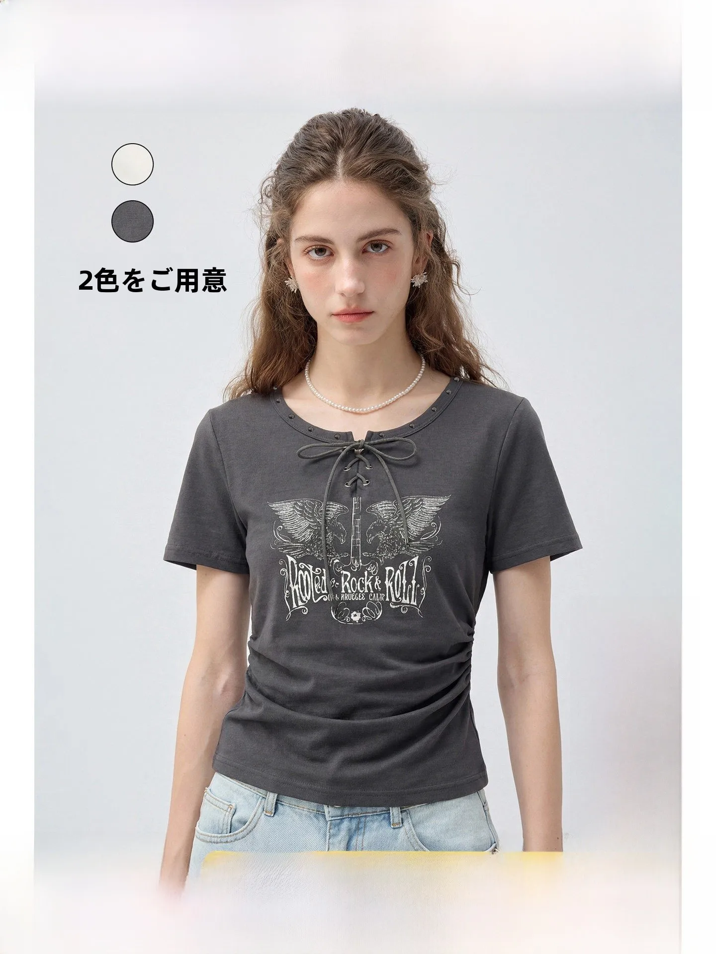 plus Size Women's round Neck T-Shirt with Belt Slimming Short Sleeve Summer New Style for Plump Women Korean Style Commute Wind
plus Size Women's round Neck T-Shirt with Belt Slimming Short Sleeve Summer New Style for Plump Women Korean Style Commute Wind