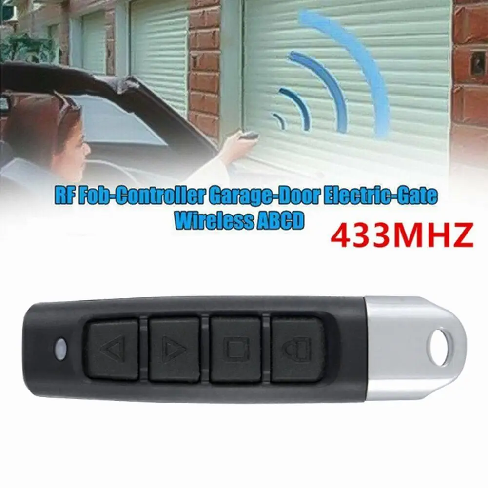 Universal 433MHZ Remote Control 4 Channe Garage Gate Door Opener Remote Control Duplicator Clone Cloning Code Car Key Fixed Code
Universal 433MHZ Remote Control 4 Channe Garage Gate Door Opener Remote Control Duplicator Clone Cloning Code Car Key Fixed Code