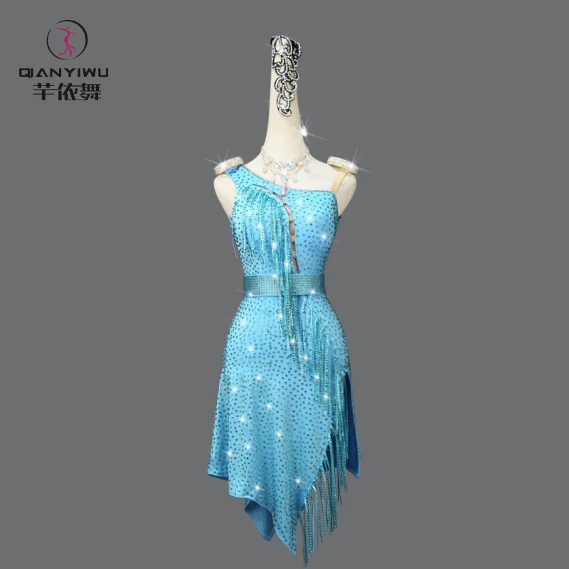 Latin Dance Practice Wear Clothes Womens Dress Girls Tassel Costume Competition Party Samba Ballroom Sexy Match Evening Clothing
Latin Dance Practice Wear Clothes Womens Dress Girls Tassel Costume Competition Party Samba Ballroom Sexy Match Evening Clothing
